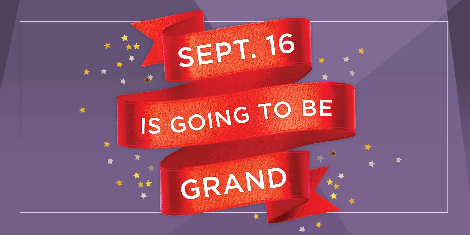 September 16 is going to be grand